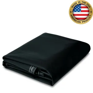 10 oz. Vinyl Tarp - Black - 12' x 20'