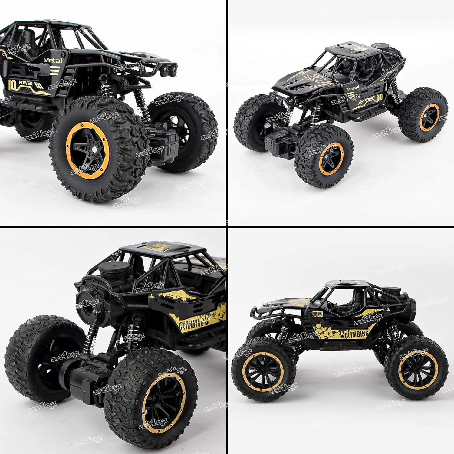 1:18 Mist Smoke Remote Control Car For Kids With Mist Smoke Effect 2 Wd Monster Truck Rock Crawler Climbing Rc Toy Vehicle Car