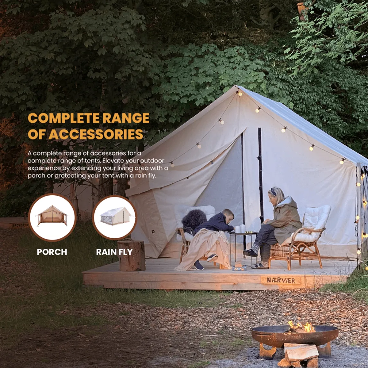 16'x24' Alpha Pro Wall Tent