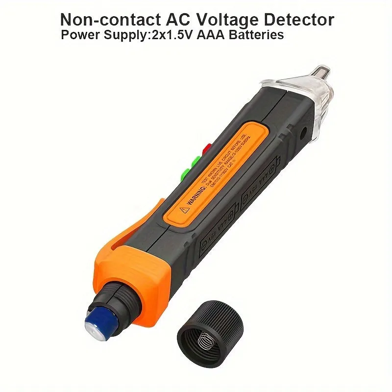 1pc Noncontact AC Voltage Tester Pen with Flashlight Buzzer