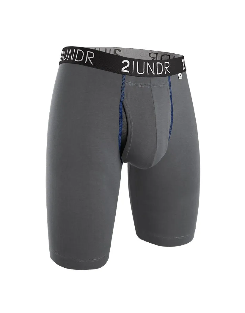 2UNDR Men's Big & Tall Swing Shift Long Legs Boxer Brief 2U01LL