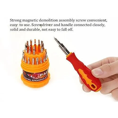 31 In 1 Repairing Screw Driver Tool Kit