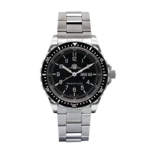 46mm Official IDF YAMAM™ Jumbo Day/Date Automatic (JDD) with Stainless Steel Bracelet