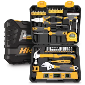 57pc All Purpose Home and Garage DIY Tool Kit Set for Everyday Repairs