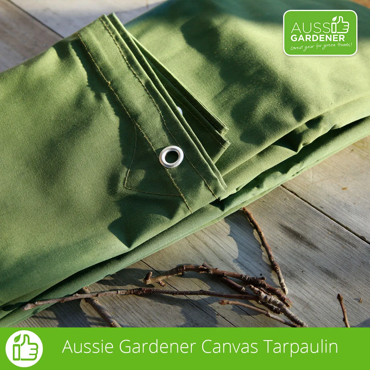 Aussie Gardener Canvas Waterproof Tarps