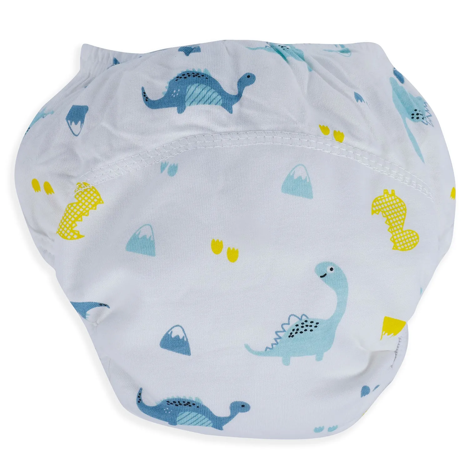 Baby Moo Dinosaur Reusable Cloth Training Diaper Panty - Multicolour