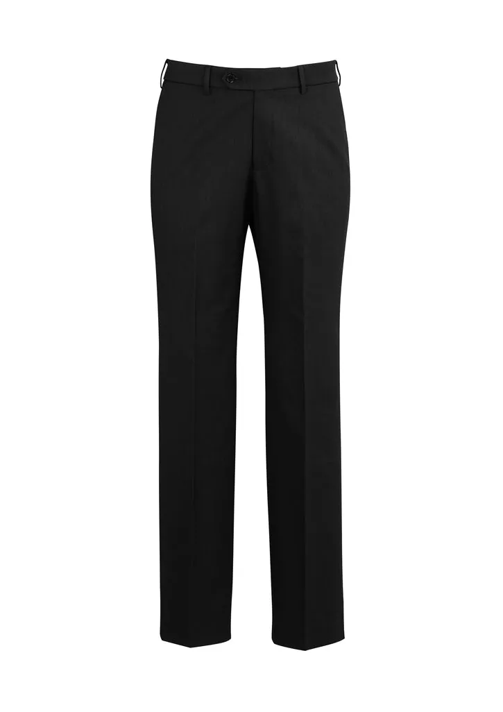 Biz Corporates Mens Cool Stretch Adjustable Waist Pant Stout (70114S)