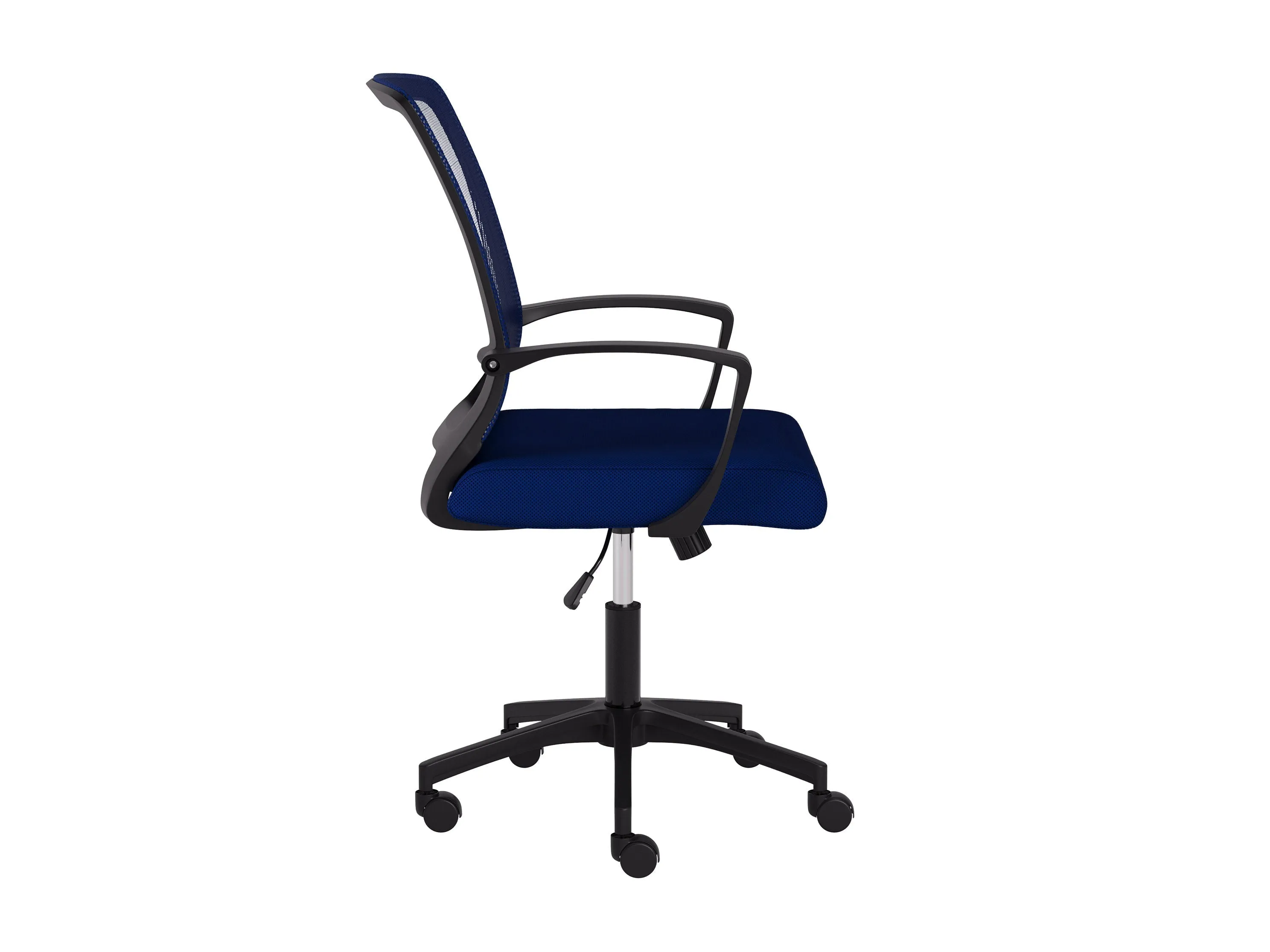 Blue and Black Mesh Office Chair