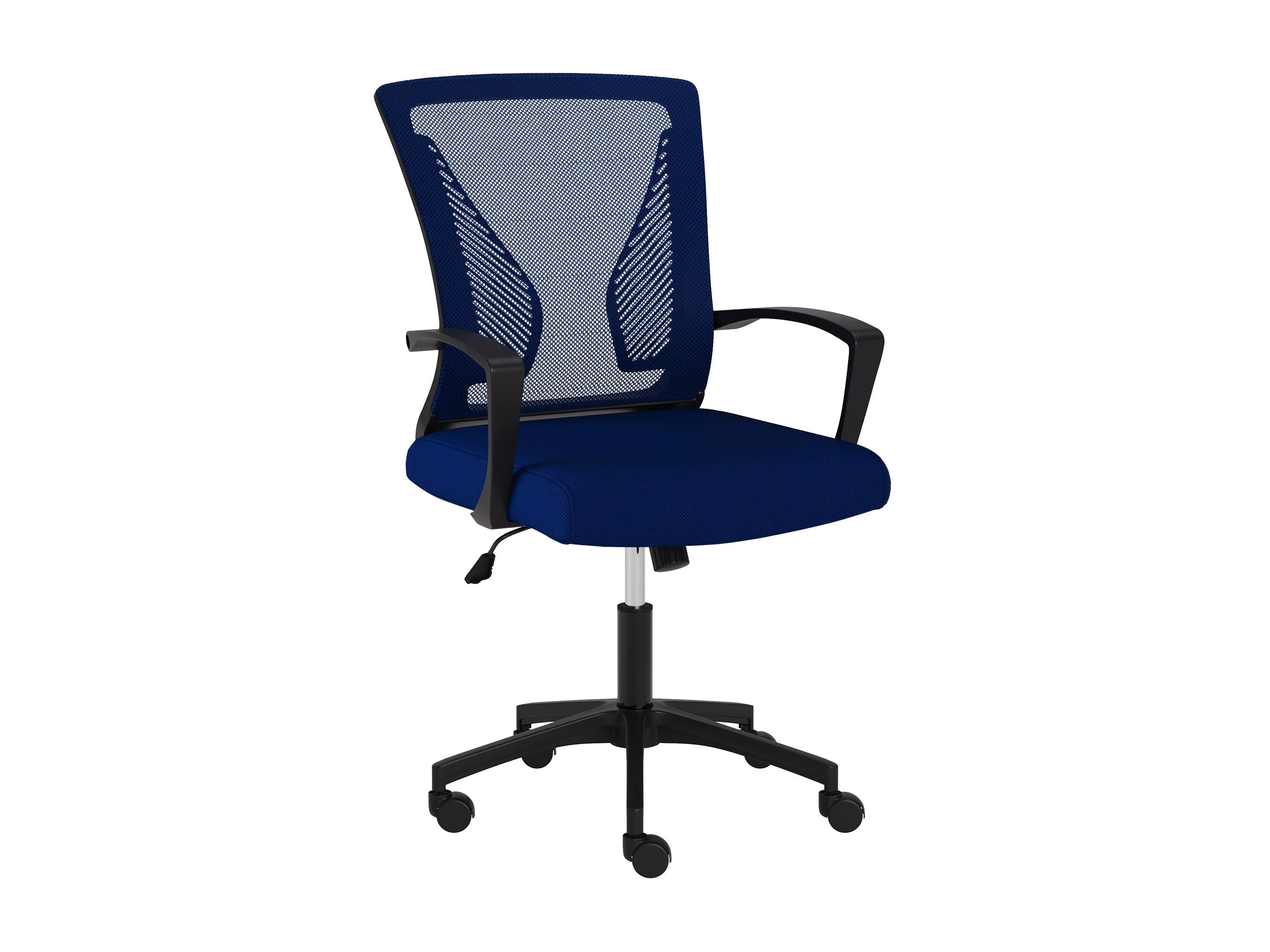 Blue and Black Mesh Office Chair