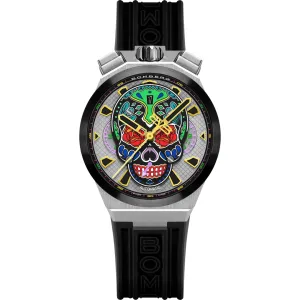 Bomberg Men's Bolt-68 Neo Calaveras Multicolour Watch BF44CHASP.04-6.12