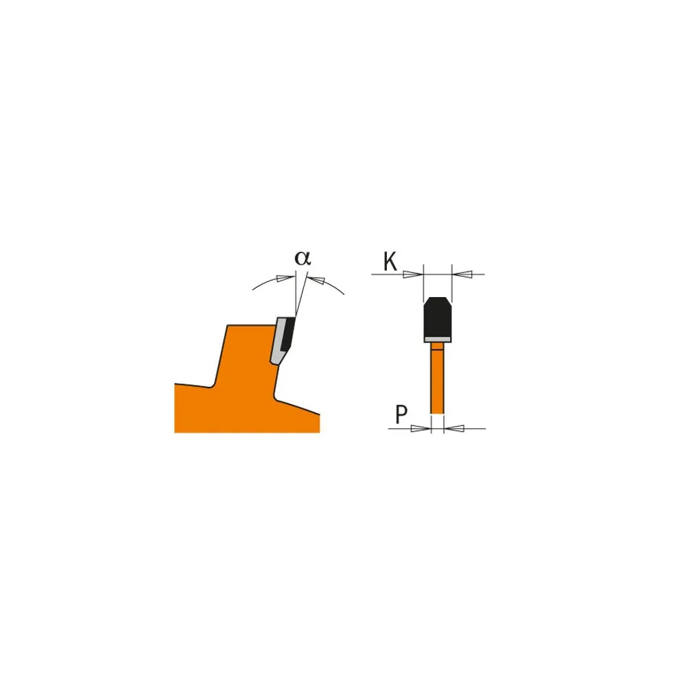 CMT 236.004.07  -  7-1/4" (Diamond) Fiber Cement Blade