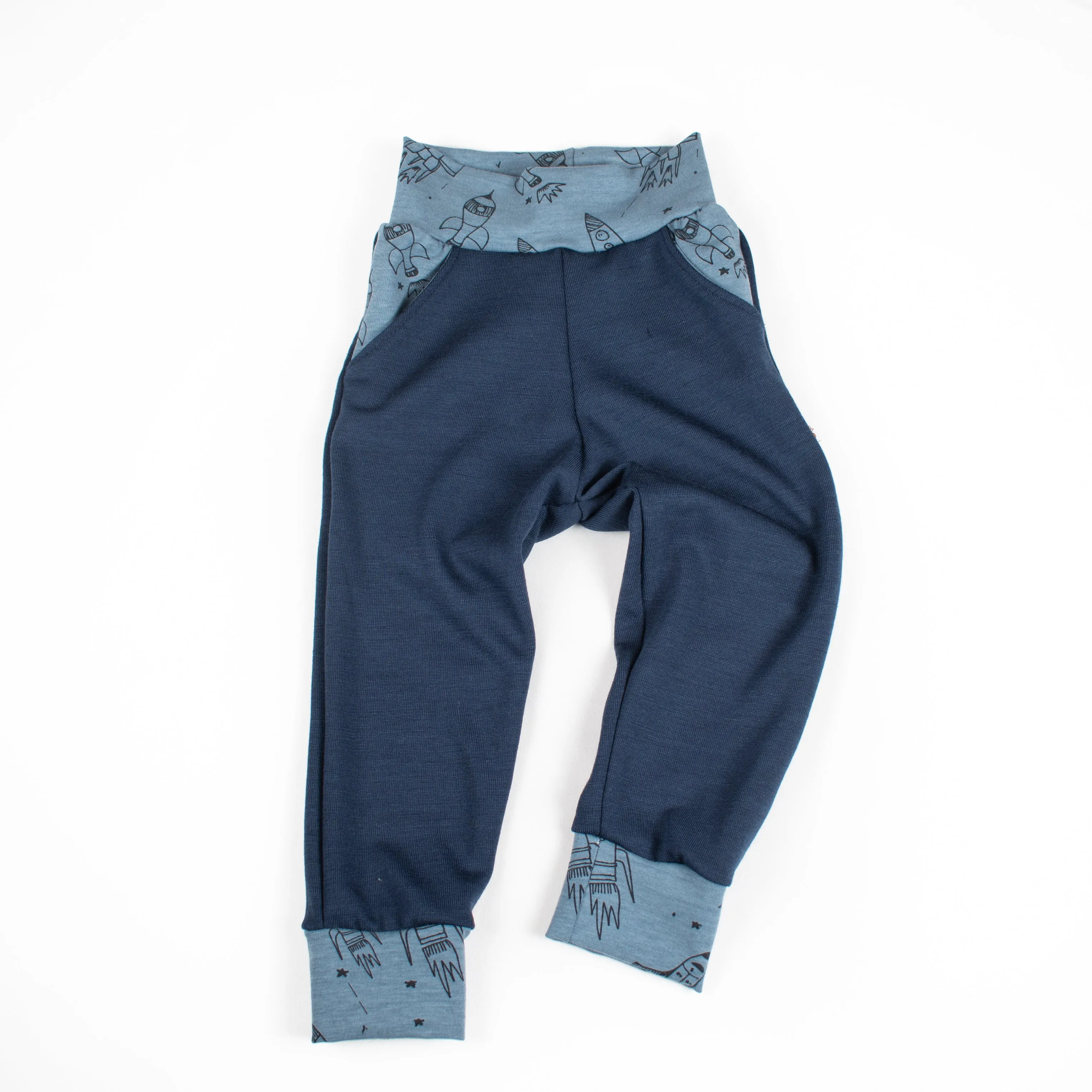 Custom Merino Wool Pocket Pants - Kids