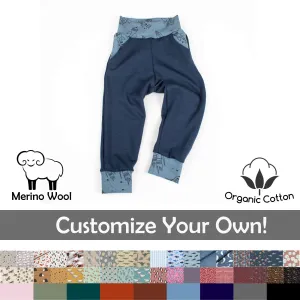 Custom Merino Wool Pocket Pants - Kids