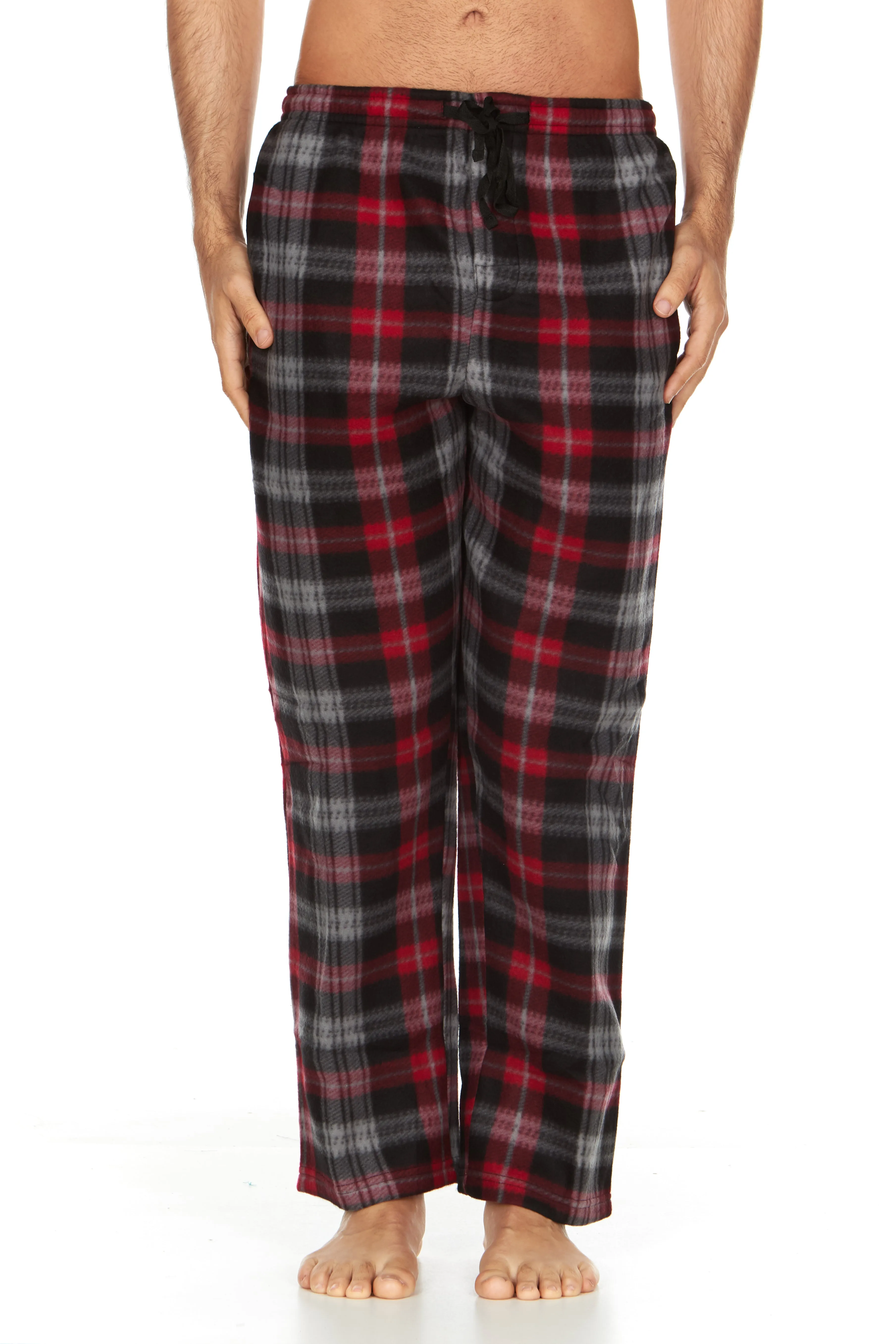 DARESAY Mens Microfleece Pajama Pants/Lounge Wear with Pockets and Adjustable Waistband