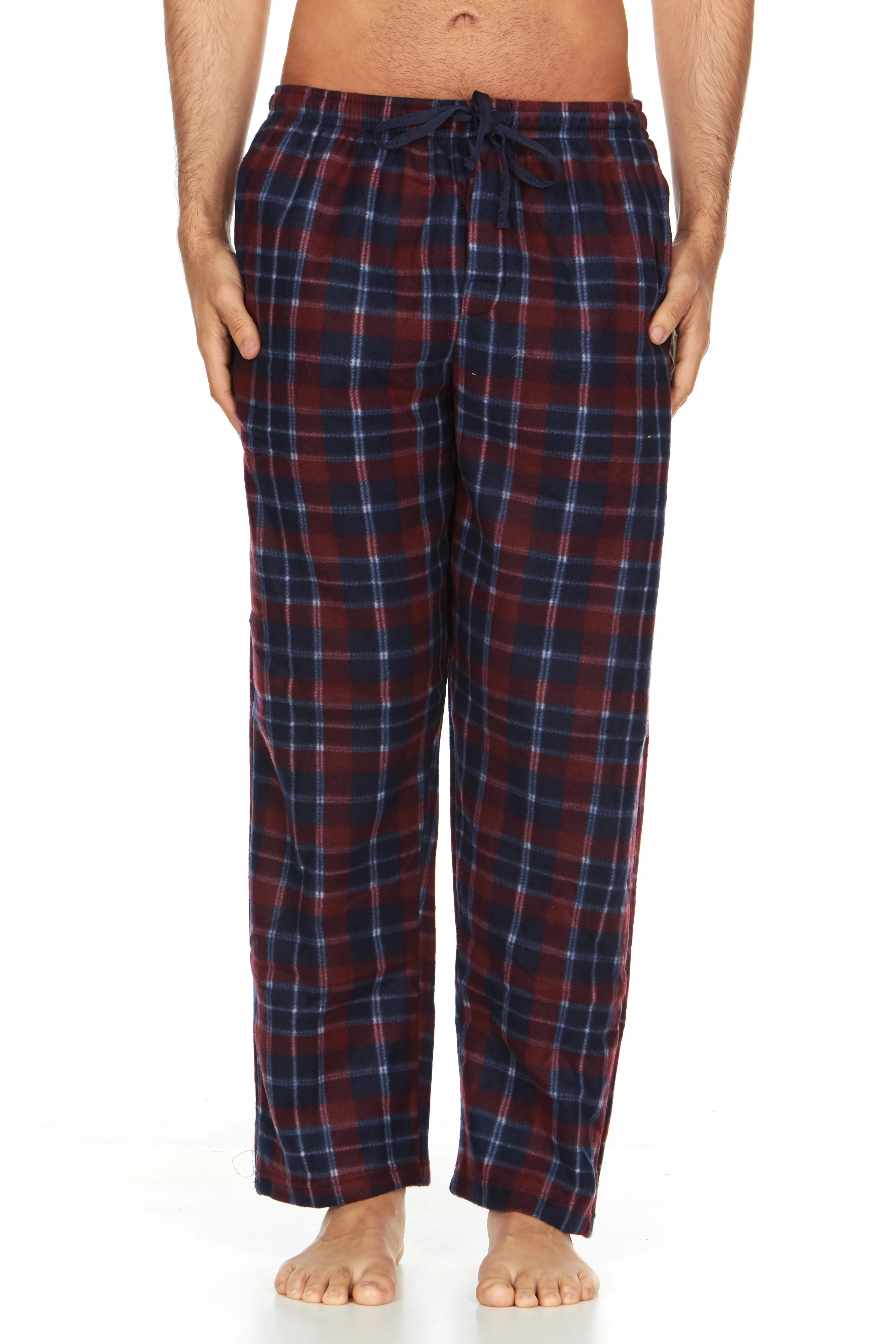 DARESAY Mens Microfleece Pajama Pants/Lounge Wear with Pockets and Adjustable Waistband