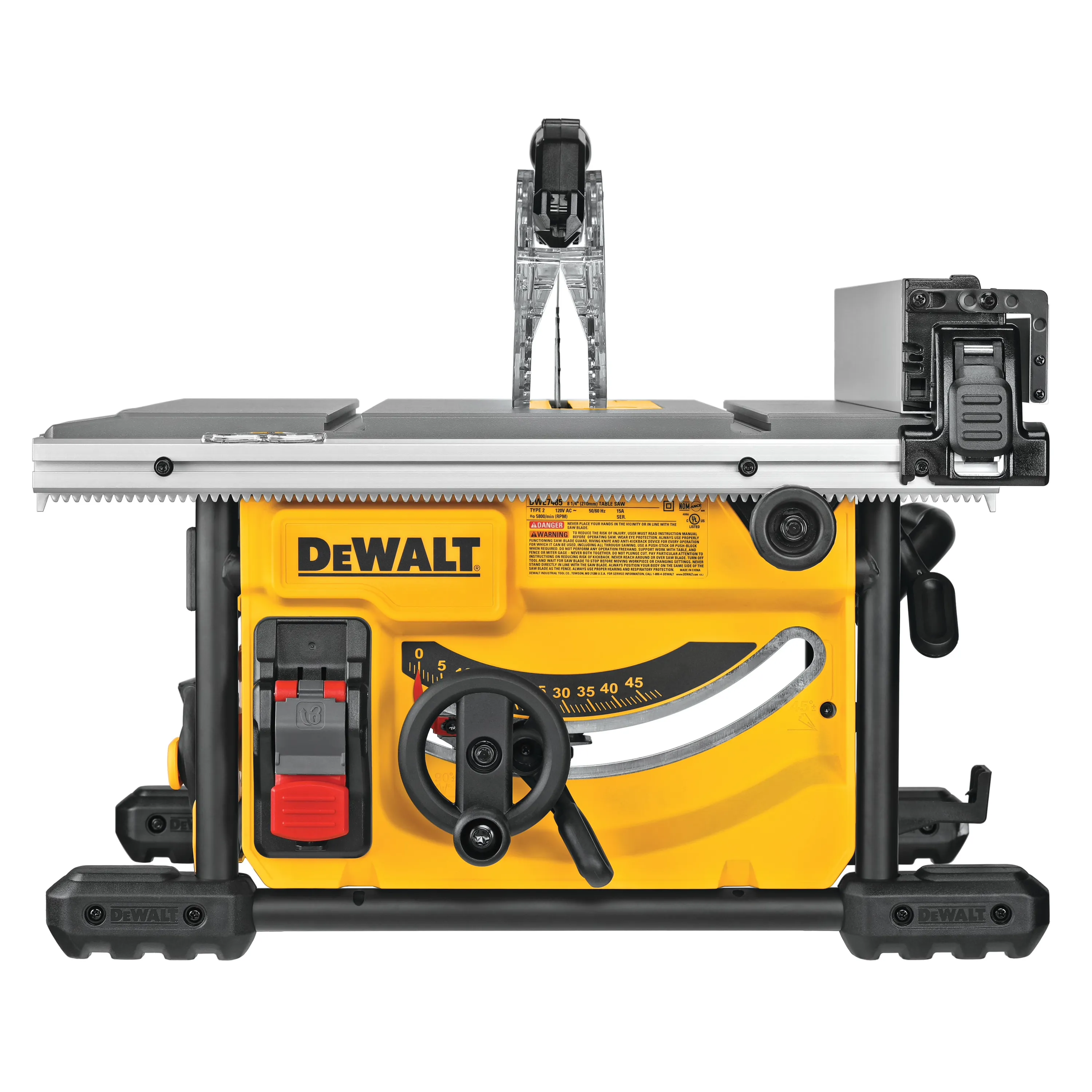 DeWalt DWE7485 8-1/4" Compact Jobsite Table Saw