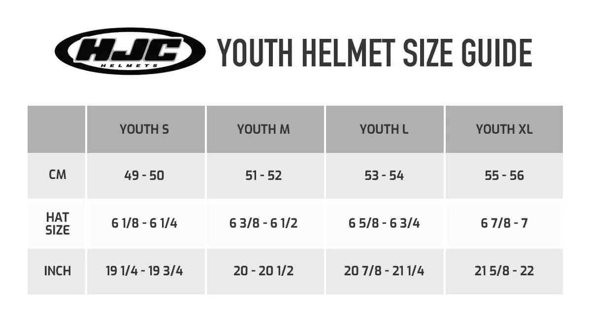 HJC CL-XY 2 Youth Black Motocross Helmet