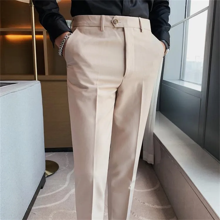 Italian Style Formal Beige Pant by Italian Vega®