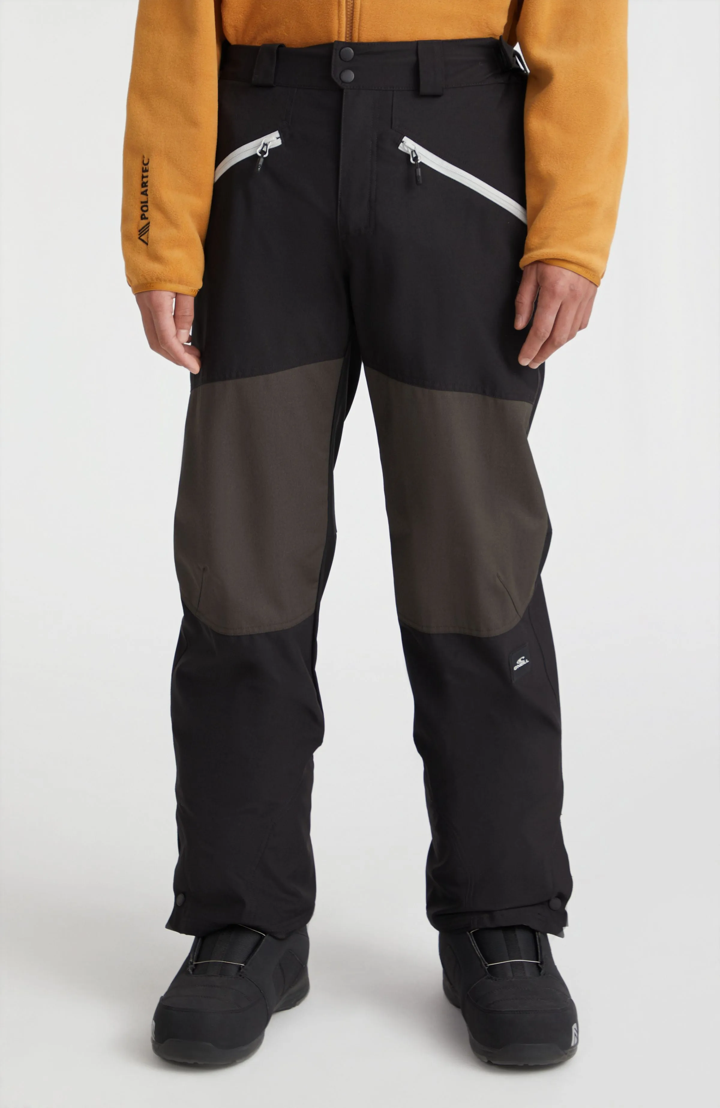 Jacksaw Snow Pants | Black Out Colour Block