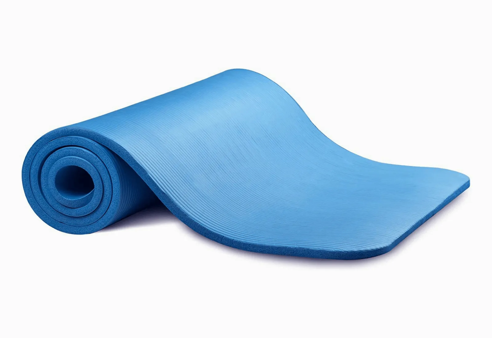 JupiterGear 0.3" Thick Yoga and Pilates Exercise Mat with Carrying Strap