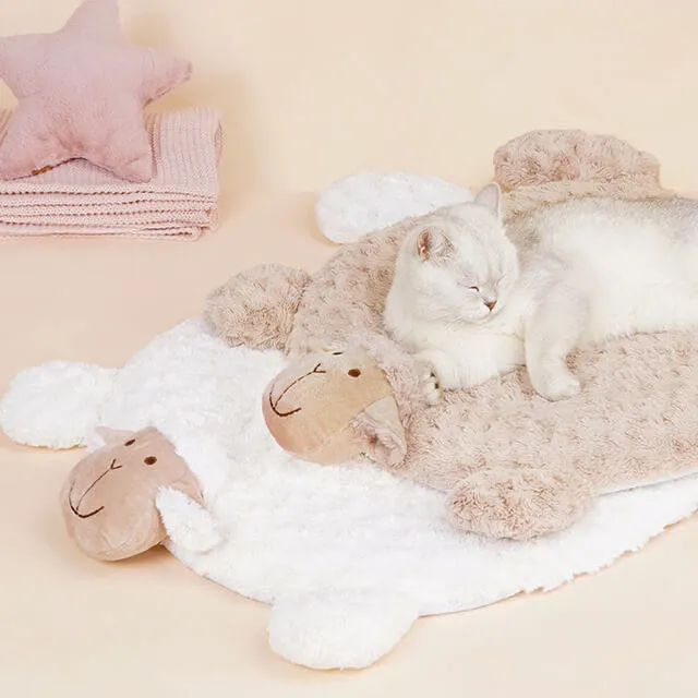 Lamb Style Sleeping Mat Cat Bed Dog Bed