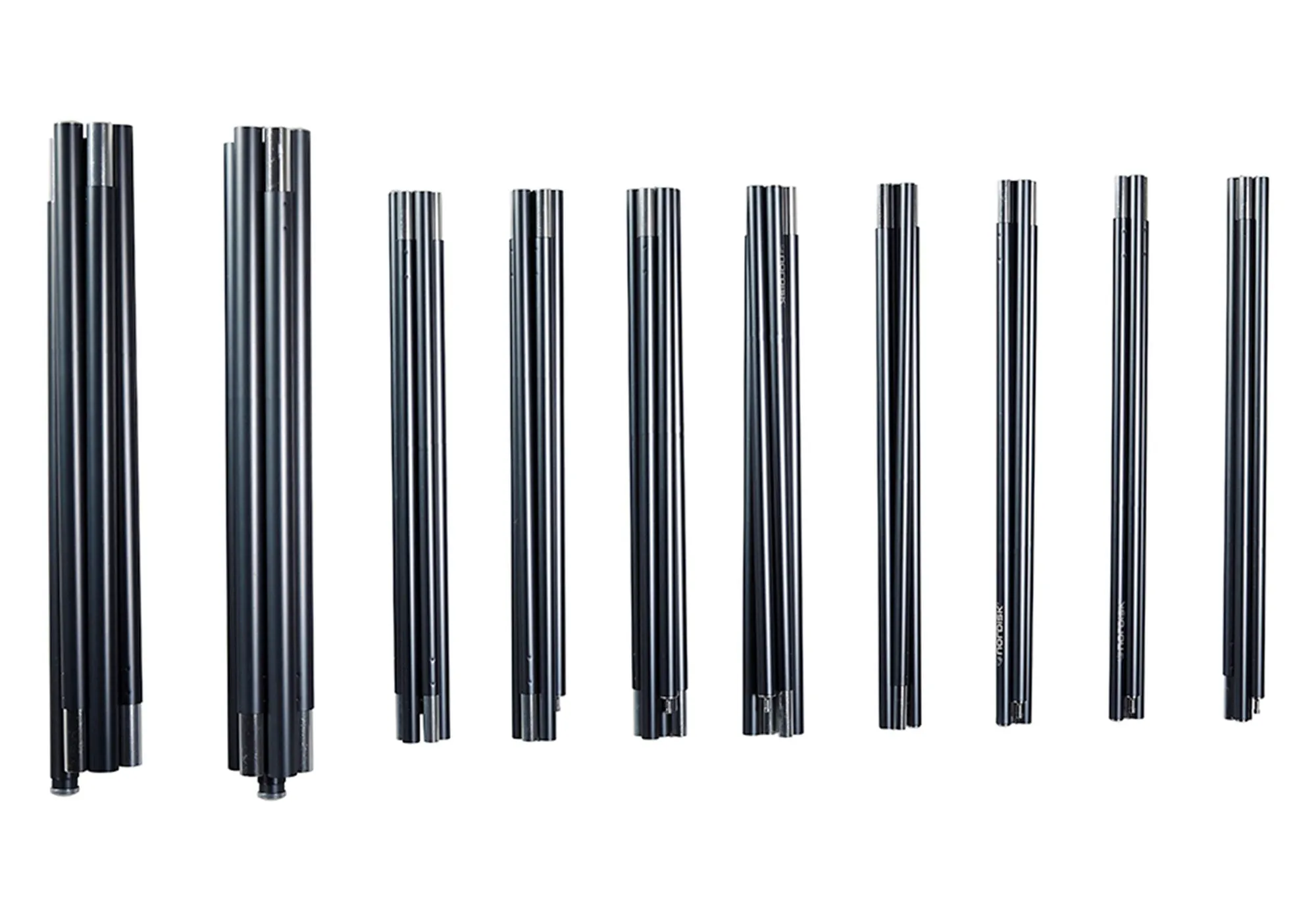 Midgard 9.2 alu pole set - Aluminium