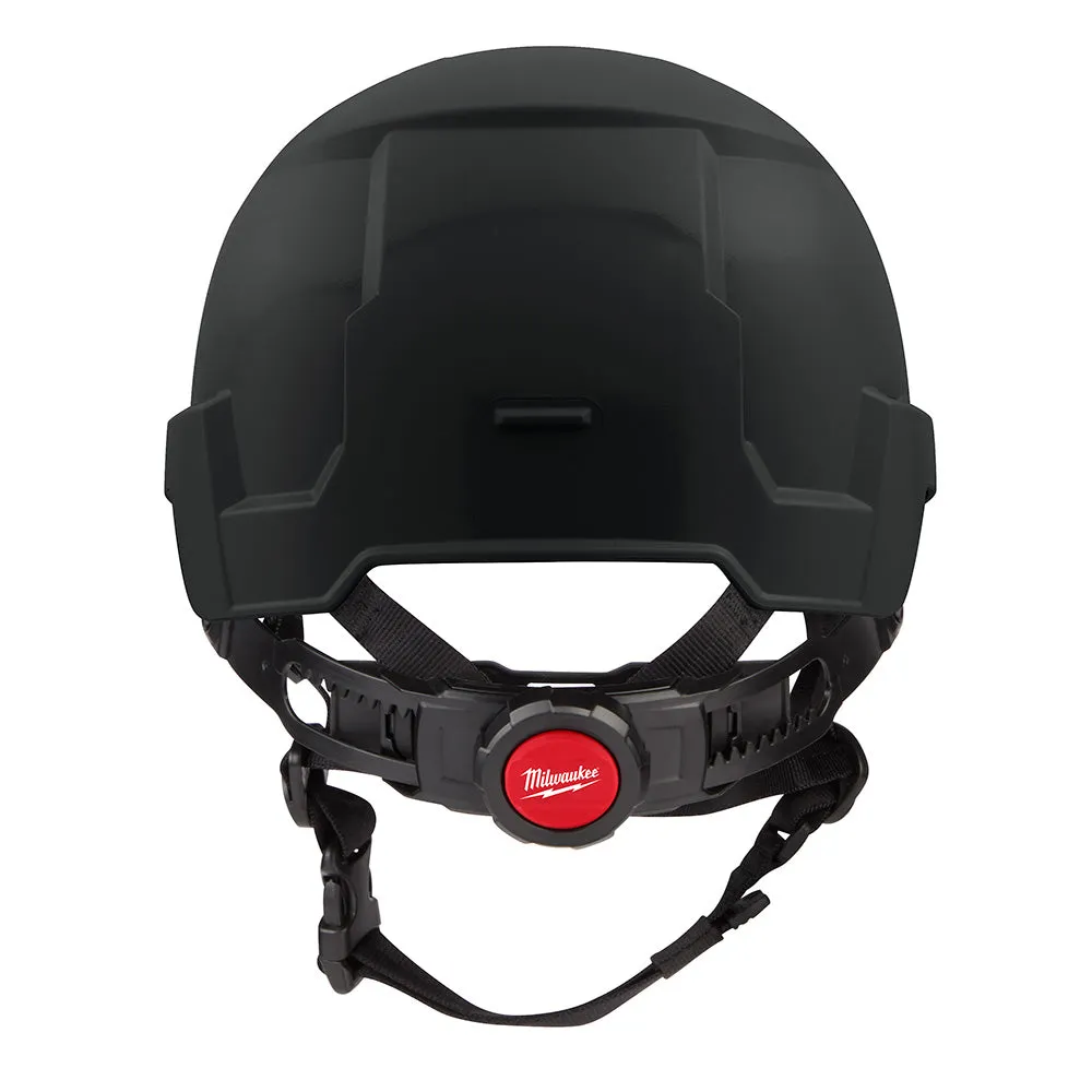 Milwaukee 48-73-1331 BOLT Black Front Brim Safety Helmet (USA) - Type 2, Class E, Non-Vented