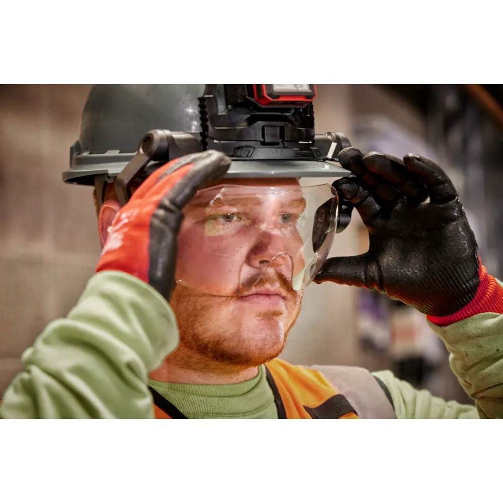 Milwaukee 48-73-1419 BOLT Eye Visor - Mirrored Dual Coat Lens (Compatible with Milwaukee BOLT Safety Helmets & BOLT Hard Hats)