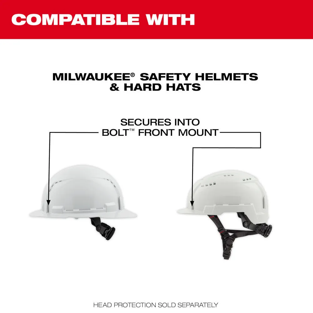 Milwaukee 48-73-1419 BOLT Eye Visor - Mirrored Dual Coat Lens (Compatible with Milwaukee BOLT Safety Helmets & BOLT Hard Hats)