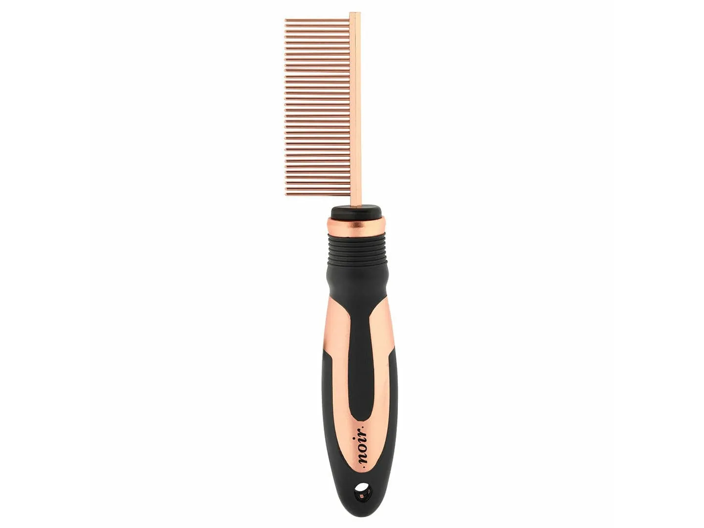 Noir Detangling Comb Fine 22x5CM