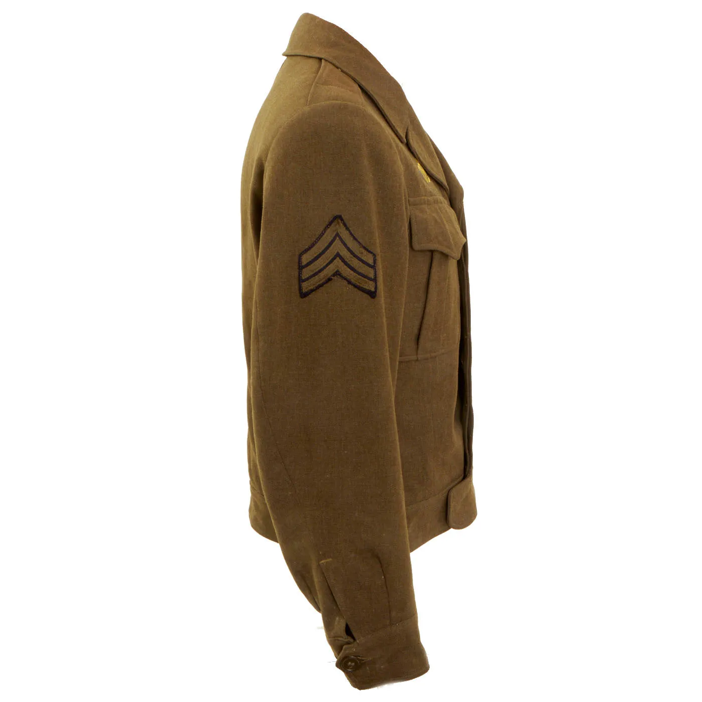 Original U.S. WWII Airborne Trooper Carrier Command Pathfinder Ike Jacket With British Made Insignia