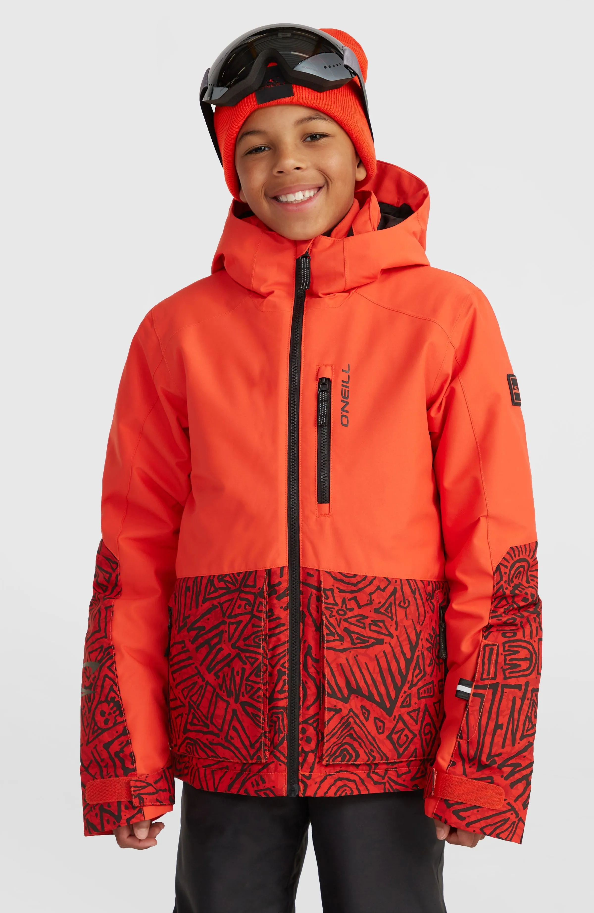 O'Riginals Block Snow Jacket | Red Sketcheritage