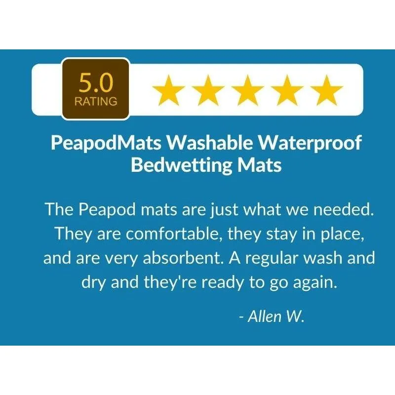 PeapodMats washable waterproof chair pad