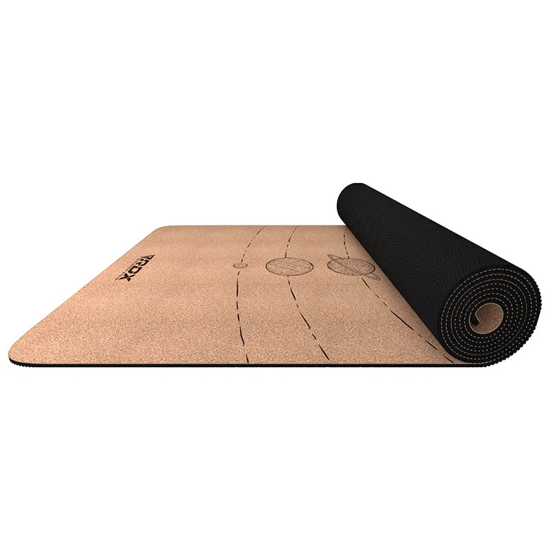 RDX D4 6mm Cork Yoga Mat