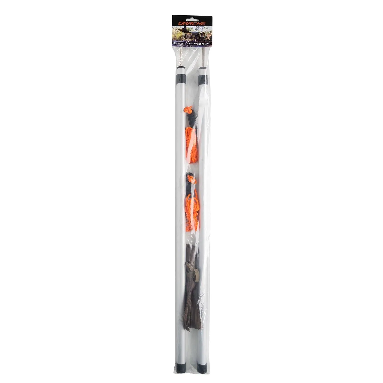 SWAG AWNING POLE SET - ALLOY