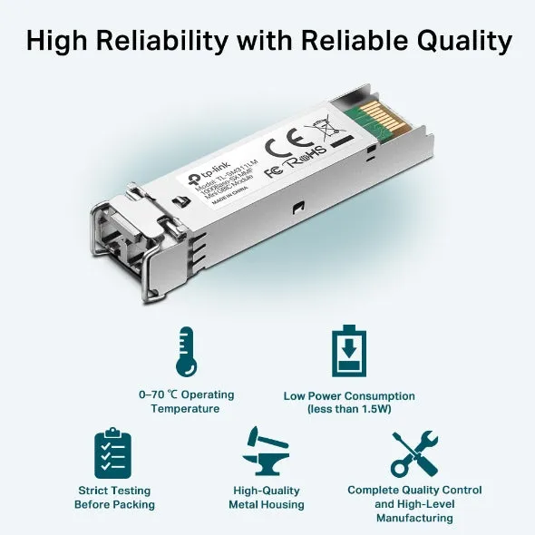 Tp-Link Tl-Sm311lm - Sfp (Mini-Gbic) Transceiver Module - Gige